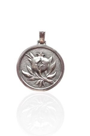 Colgante Granada con Hojas