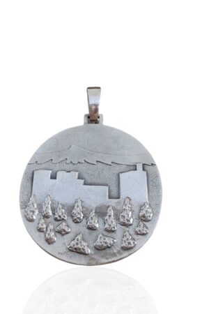 Colgante redondo con Alhambra