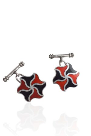 Gemelos plata y esmalte. modelo Esplendor Al-Andalus