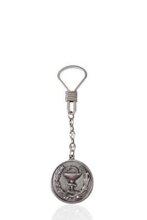 Llavero Farmacia. Plata