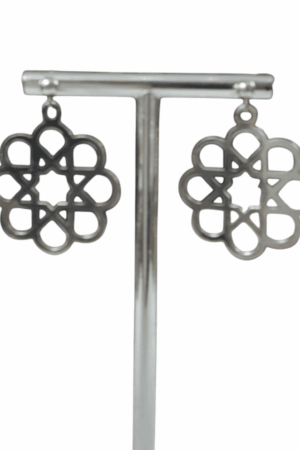 Pendientes estrella lobulada